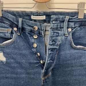 Size 6 Good American skinny leg jeans